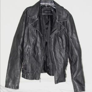 Black Rivet Leather Jacket
